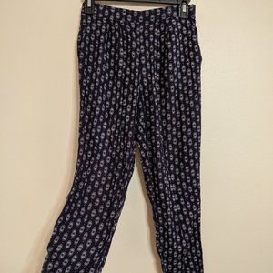 Boho-Style Geo Print Lounge Pants